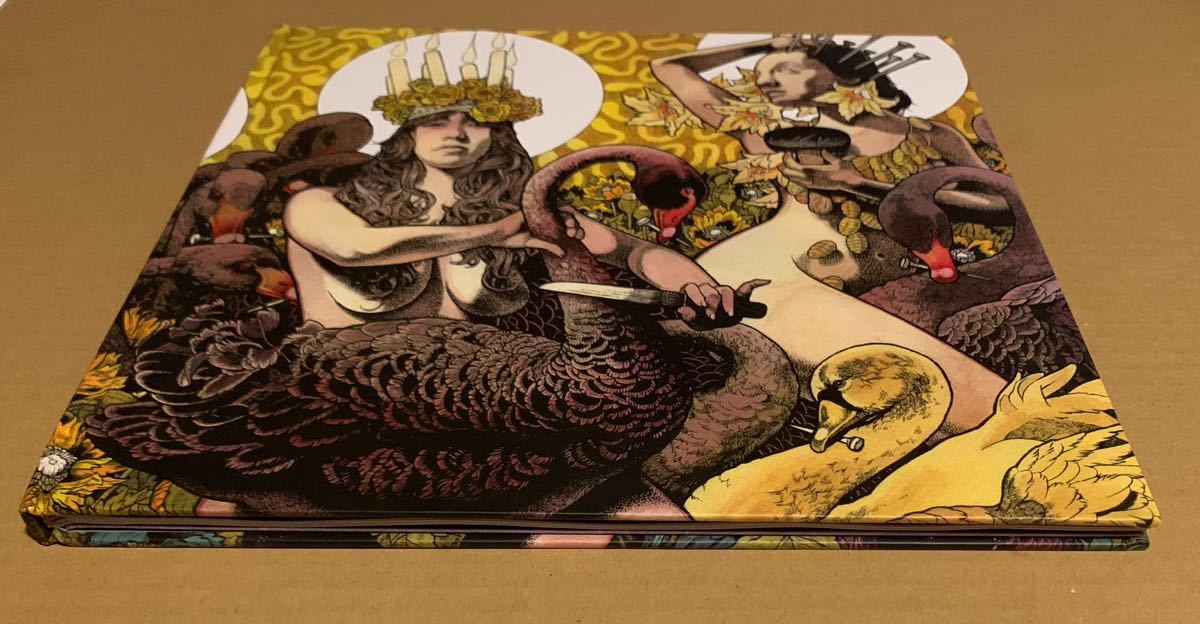 Baroness Yellow & Green US盤 1st 限定 デラックス メタル baizley Relapse Records LP Stoner Rock sleep melvins pelican mono_画像3