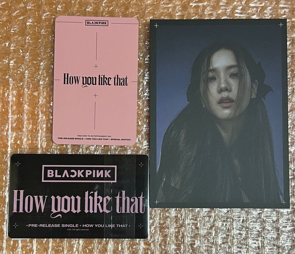 BLACKPINK SPECIAL EDITION [How You Like That ユニバ限定特典トレカ