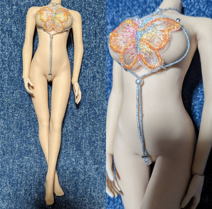 1/6ドール用 TBLeague ファイセンS07 蝶胸当て ラメコスチューム