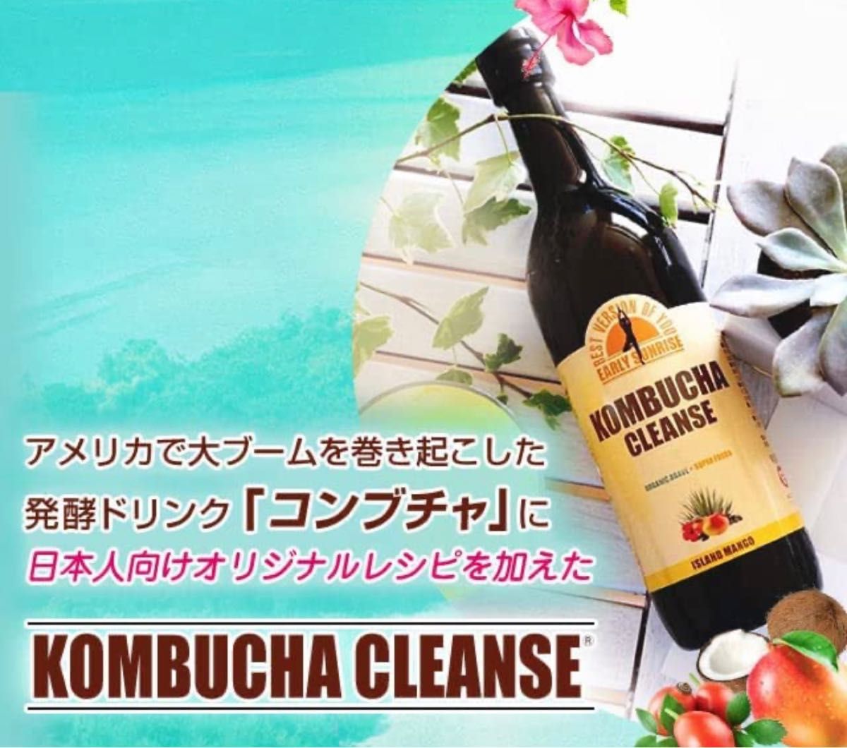 【300ml×2セット】KOMBUCHA CLEANSE コンブチャクレンズ　