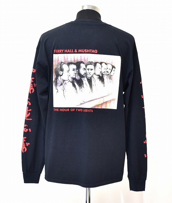 WACKO MARIA (ワコマリア) CREW NECK LONG SLEEVE T-SHIRT THE HOUR OF TWO LIGHTS TERRY HALL&MUSHTAQクルー ロングTシャツ ロンTEE L