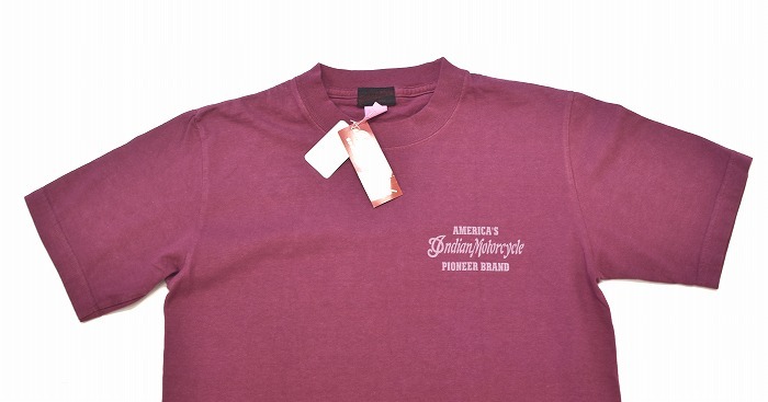 Indian Motorcycle（インディアン モーターサイクル）LOGO BRAND S/S TEE IM72828 ロゴ ブランド クルーネック 半袖 Tシャツ バイカー東洋_画像5