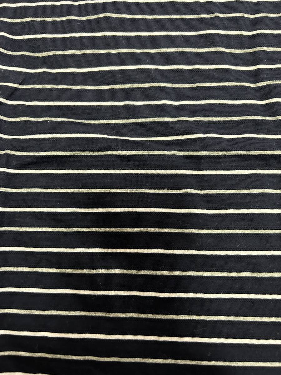 【タケオキクチ】ボーダー半袖Tシャツ(NAVY)230611_画像3