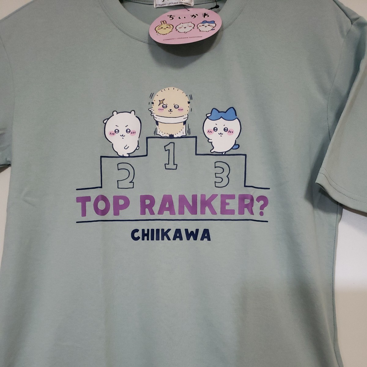 ちいかわ Tシャツ ハチワレ ラッコ トップランカー? | anjale.lk