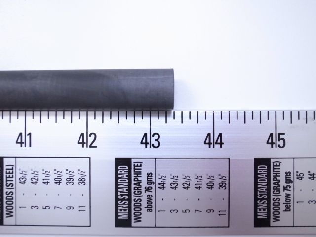 *2306*12*ATTAS-T2 6(S) 1W相当 43.25インチ強 約110cm UST mamiya マミヤ アッタス ドライバー用 中古シャフト_画像4