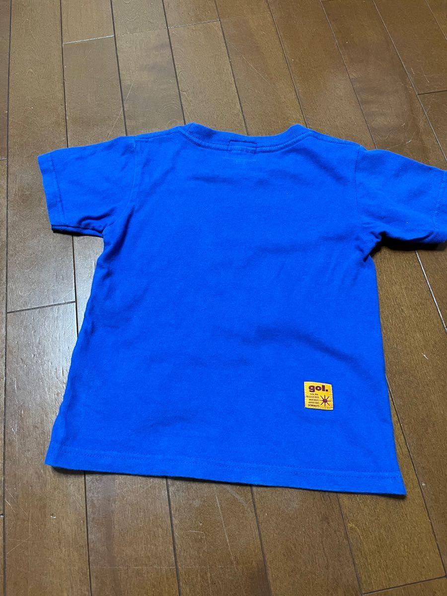 ゴル　gol. Tシャツ110 サッカー ミキハウス プッチー ダブルB ミキハウスダブルB