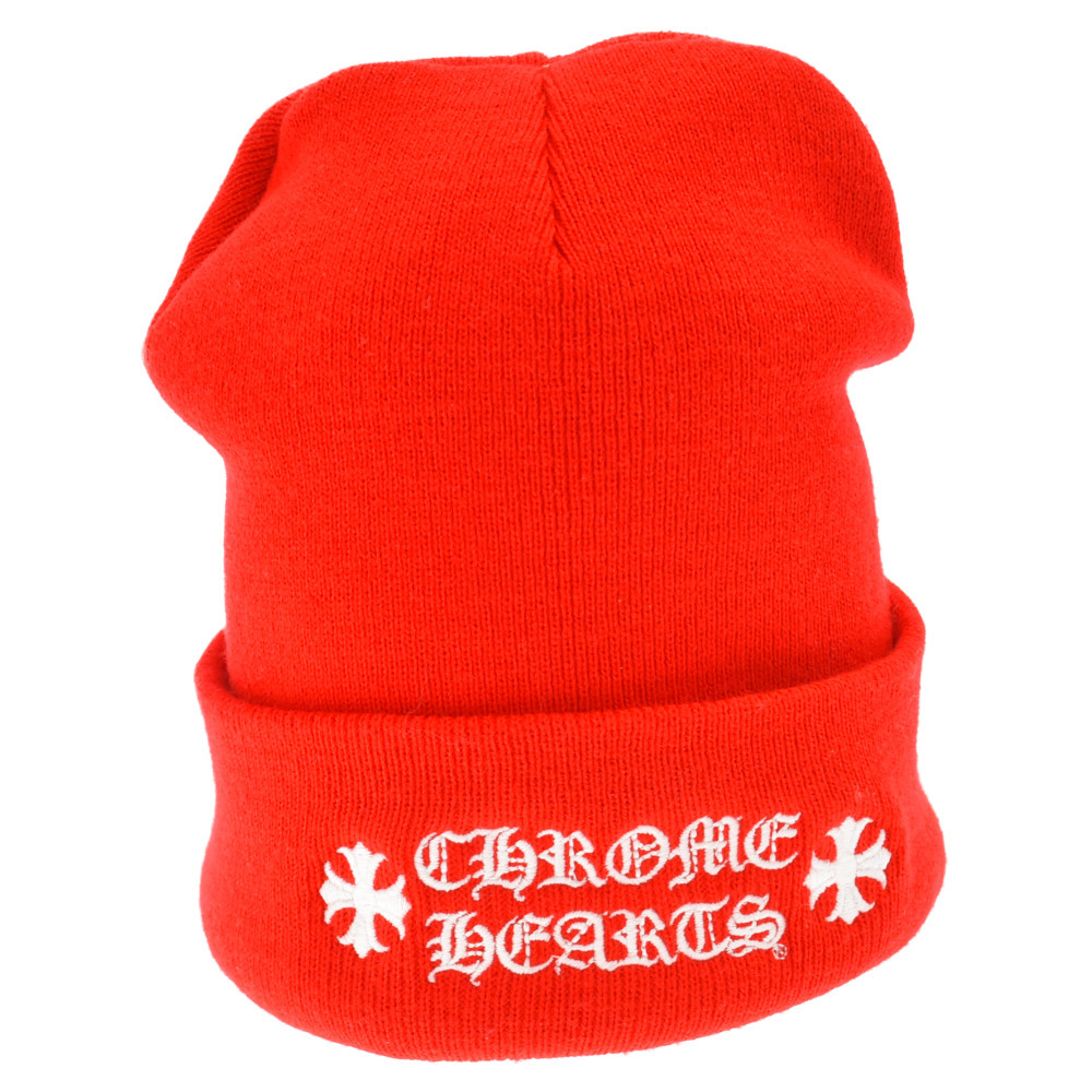 CHROME HEARTS クロムハーツ BEANIE オールド イングリッシュ ニット帽