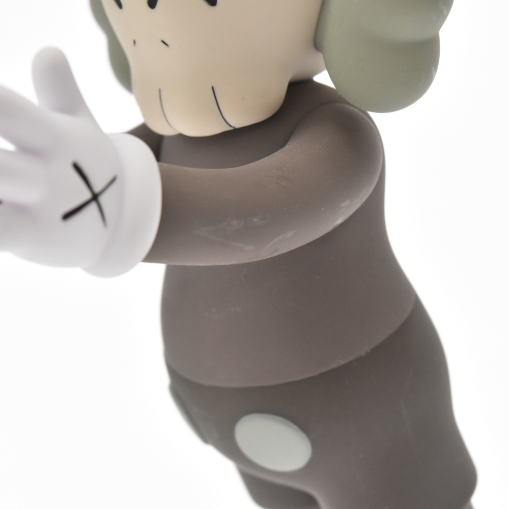 在庫処分】 ×カウズ メディコムトイ TOY MEDICOM KAWS グレー 人形