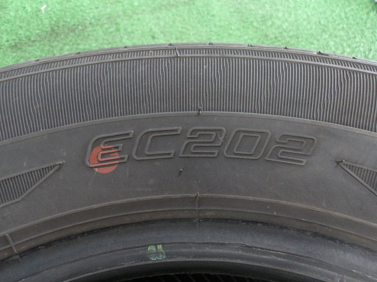 『DUNROP ダンロップ EC202 155/80R13 2022年製 夏タイヤ ノーマルタイヤ 4本セット』の画像10