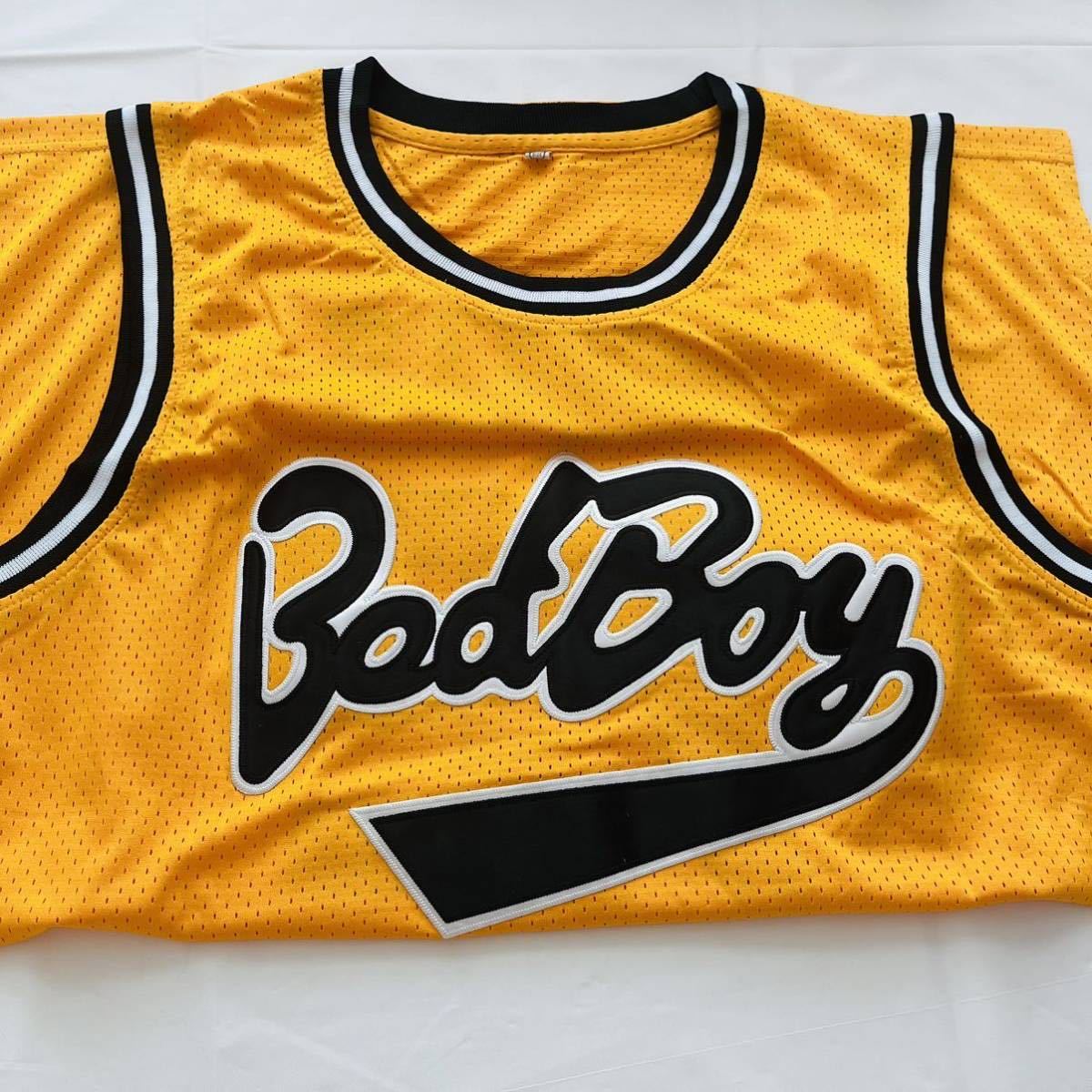 【送料無料】The Notorious BIG Juicy BadBoy Records ユニホーム バスケットボール タンクトップ XL HIPHOP_画像5