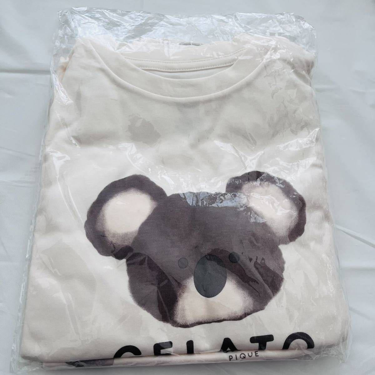 新品 未使用 ジェラートピケ コアラ ワンポイント Tシャツ&コアラ