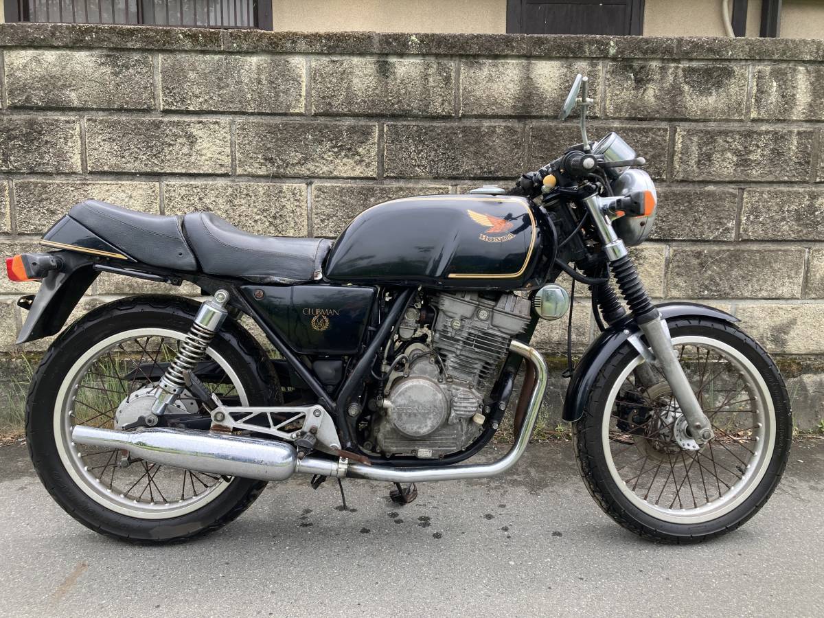 GB250 クラブマン 1型 初期型 書類付き ツインキャブ 希少 絶版 ホンダ