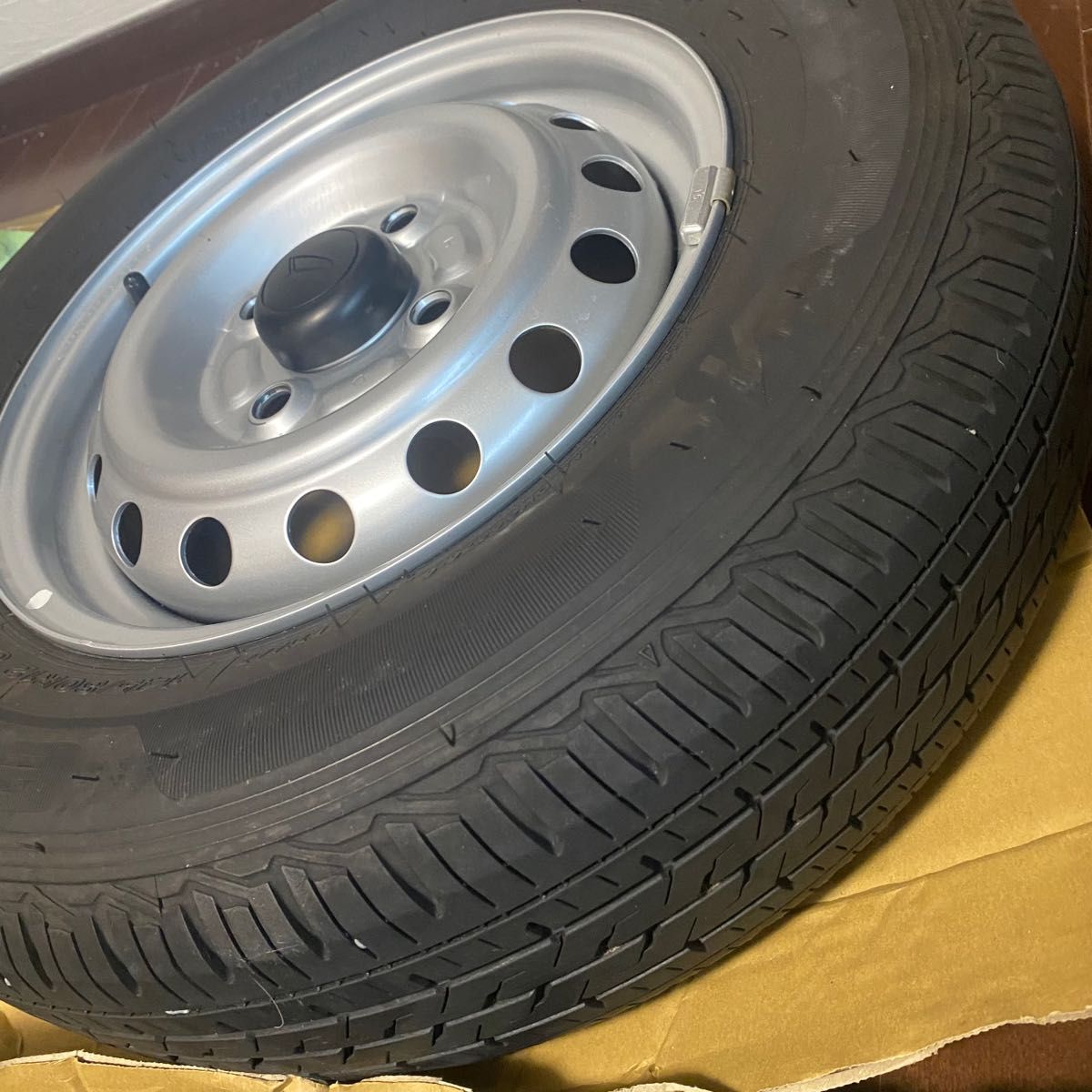 2022年製純正ハイゼットカーゴ145/80R12 夏タイヤホイール4本セット