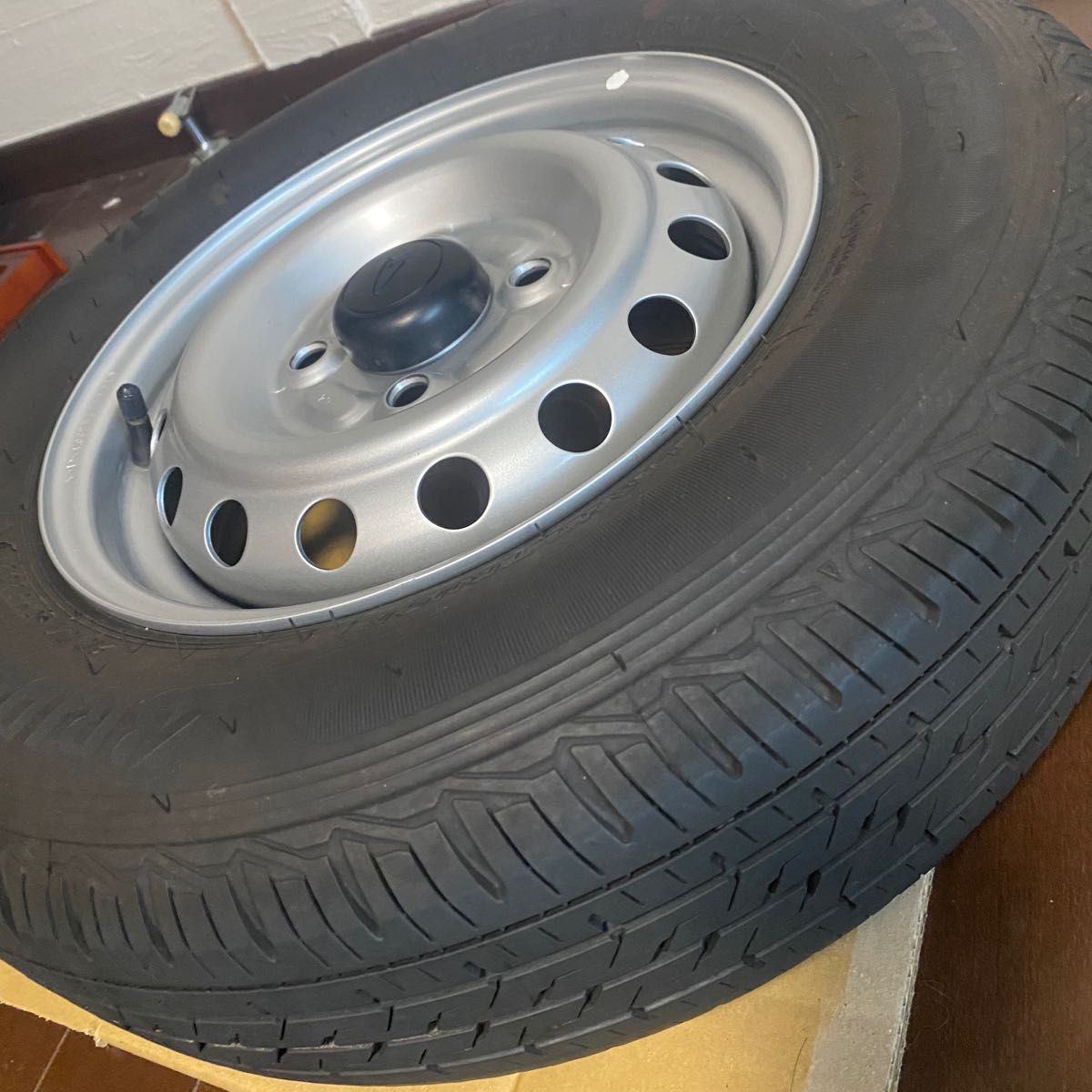 2022年製純正ハイゼットカーゴ145/80R12 夏タイヤホイール4本セット