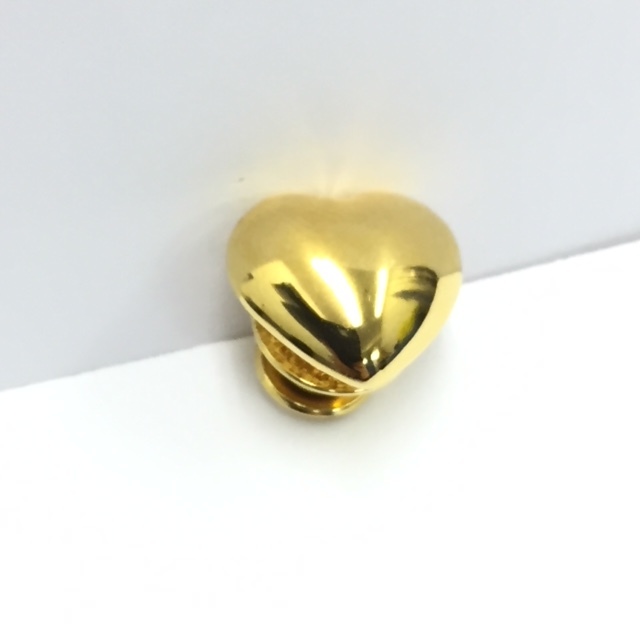 [ tie tack ] Heart .... specular Kirakira Gold pretty cute 