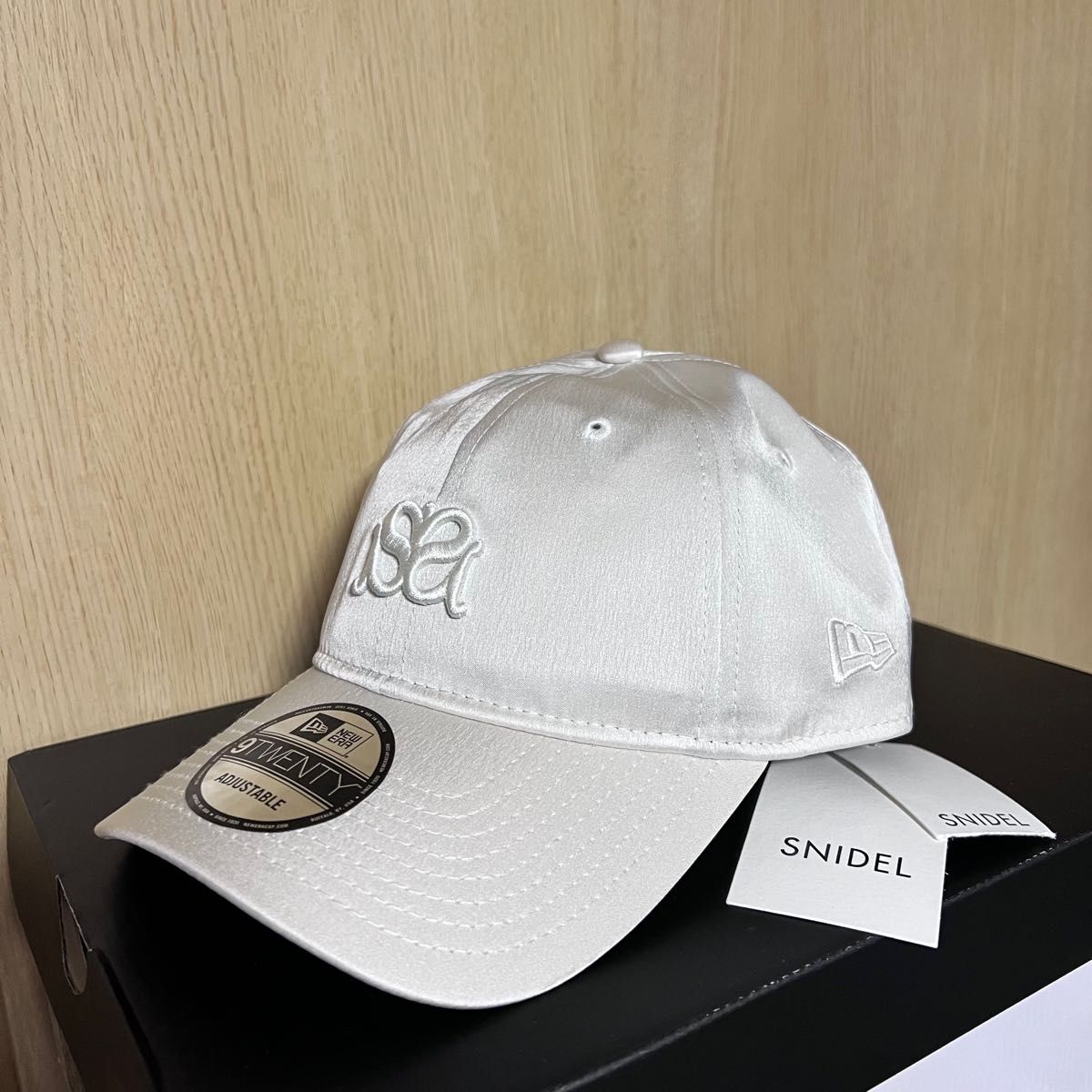 SNIDEL NEW ERA コラボキャップ MIX ミックス アイボリー キャップ帽子 