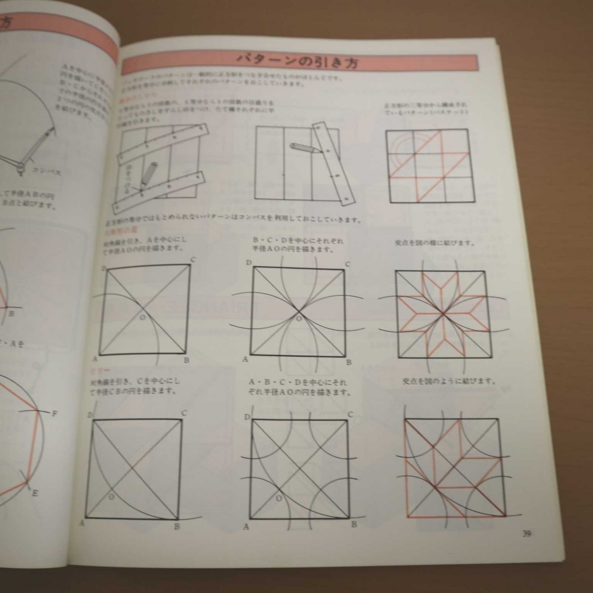 特2 51658 / ステップ別 初心者向けのやさしいパッチワーク 1987年8月20日発行 お洒落なポーチ インテリア小物 キュートなキッチン小物_画像4