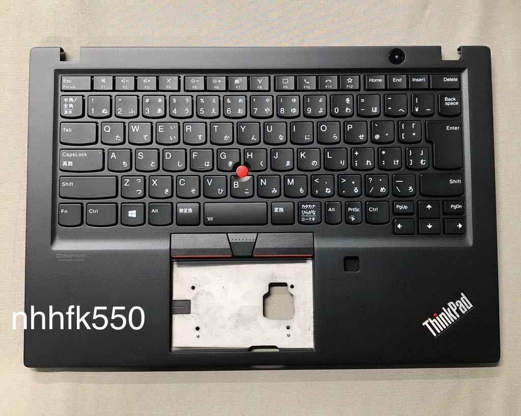 ☆ Lenovo Thinkpad T490S T495S 等用/SN20W19657/V170820IJ2/日本語キーボード/バックライト付き/トラックポイント/パームレストの画像1