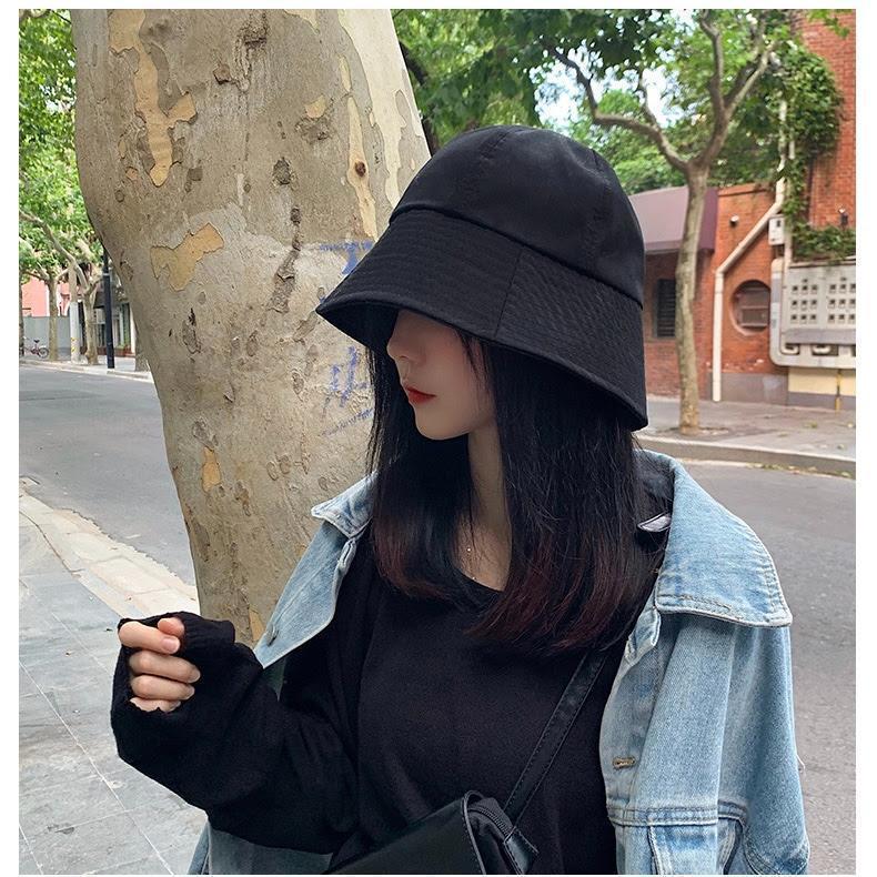 帽子 バケットハット 黒 オルチャン 韓国 ユニセックス ペイズリー 通販