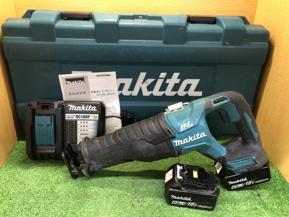 014〇おすすめ商品〇マキタ makita 充電式レシプロソー JR187DRGX 18V