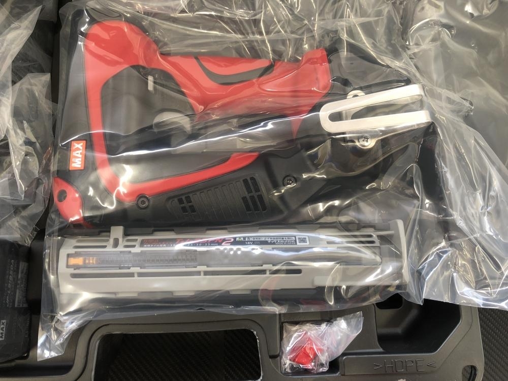 016□未使用品□MAX 充電式フィニッシュネイラ TJ-35FN2-BC/1850A