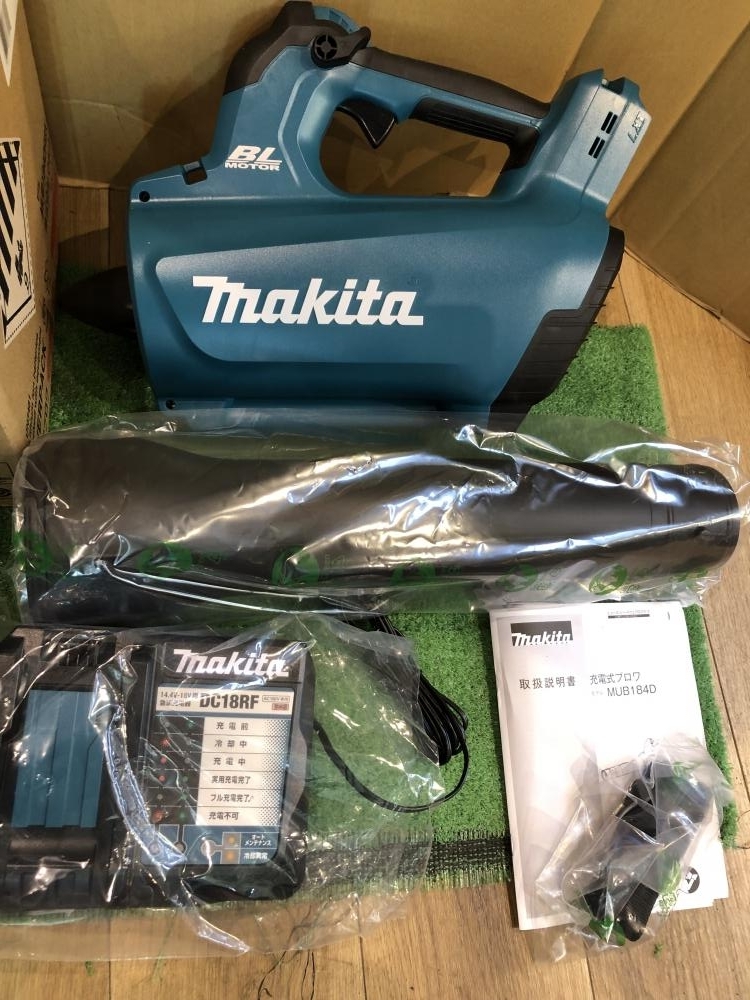 001♪未使用品♪makita マキタ 充電式ブロワ MUB184DRGX | inmano.com.br
