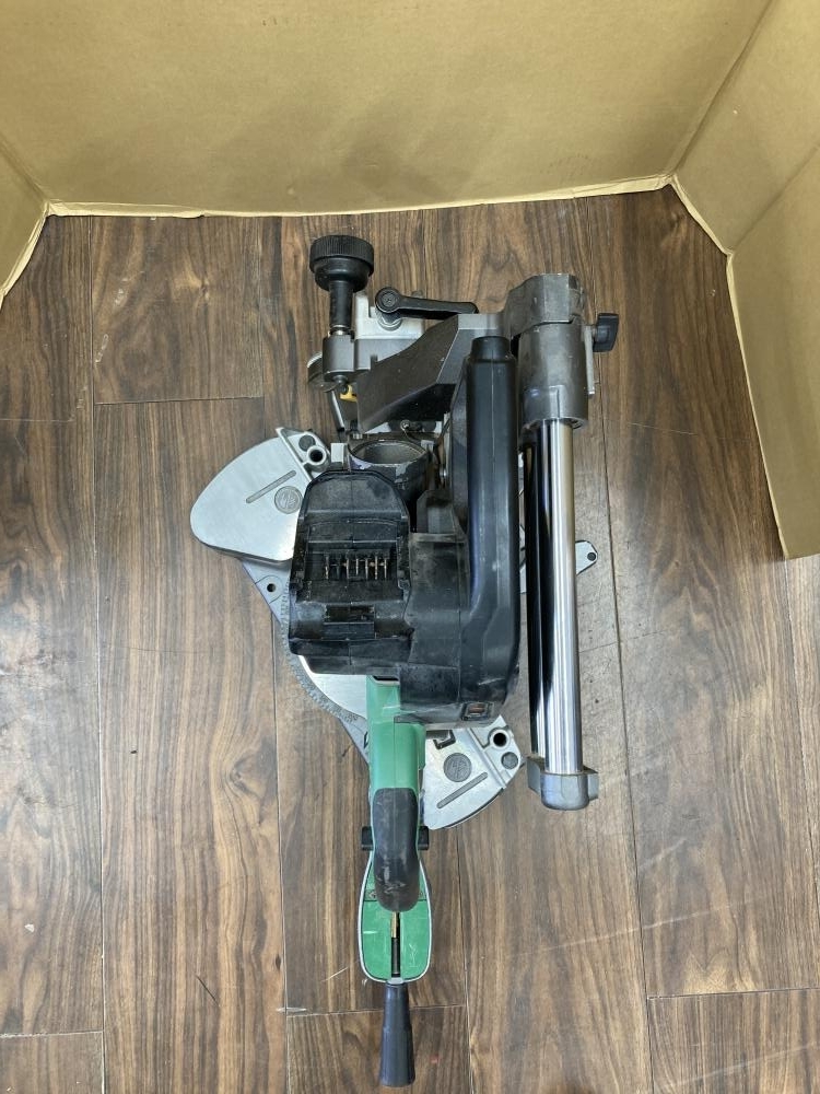 006□ジャンク品□HiKOKI ハイコーキ 190mm卓上スライド丸のこ