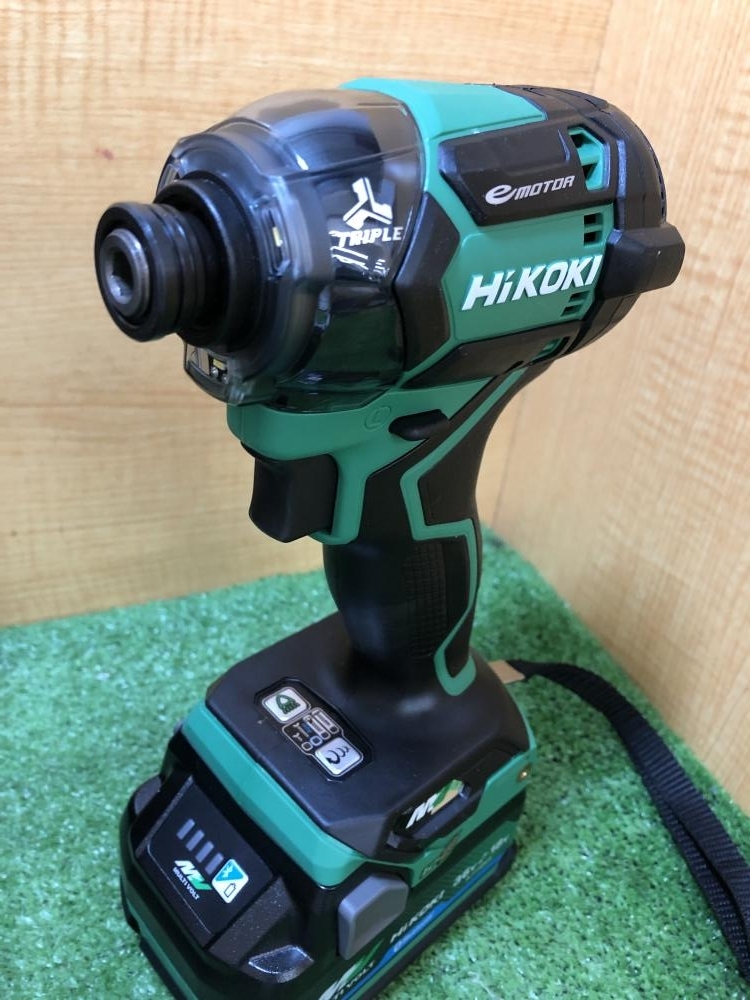 014〇未使用品・即決価格〇HiKOKI ハイコーキ コードレスインパクト
