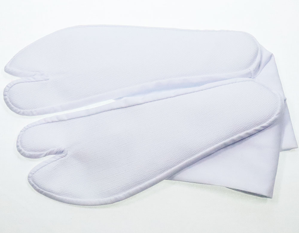 福助足袋 綿ブロード足袋 晒裏 23.0cm 白 新品 日本製 着付け小物 レディース 綿100％ オールシーズン 送料無料 T-2の画像6