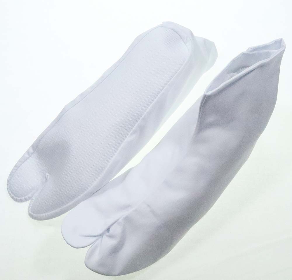 福助足袋 綿ブロード足袋 晒裏 23.0cm 白 新品 日本製 着付け小物 レディース 綿100％ オールシーズン 送料無料 T-2の画像2