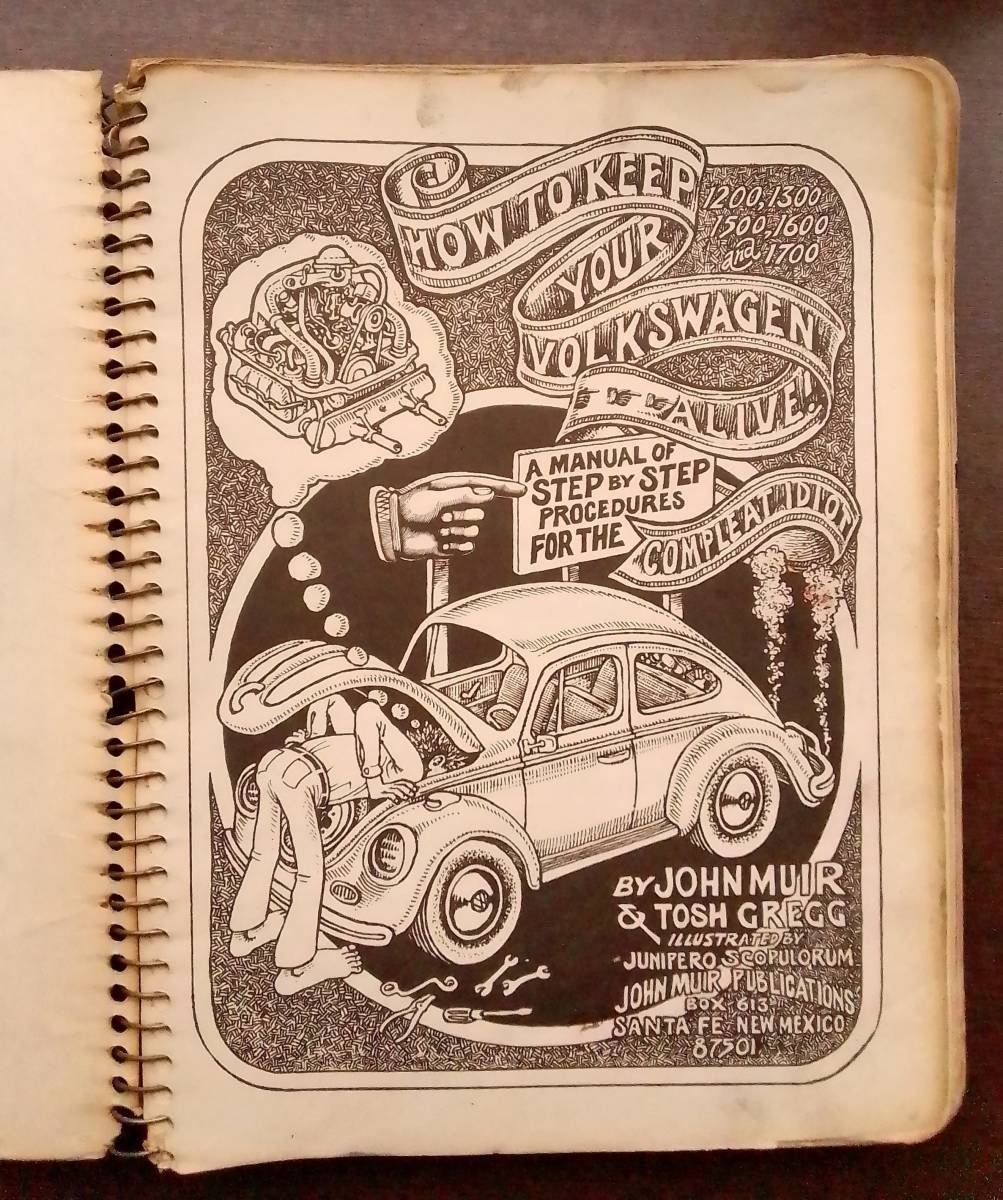 空冷 VW ワーゲン ビートル HOW TO KEEP YOUR VOLKSWAGEN ALIVE 1969　修理 整備 書　 サービスマニュアル _画像3