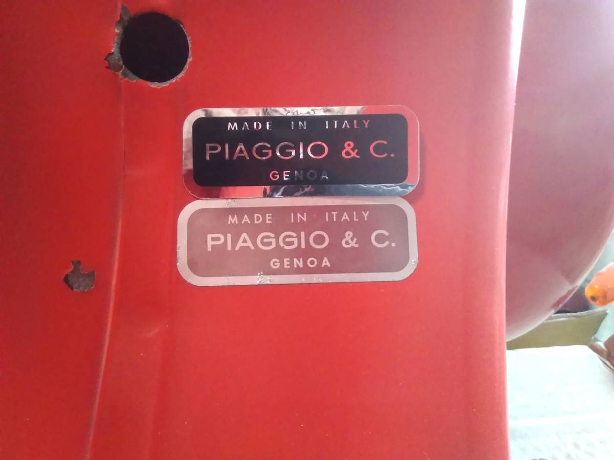 PIAGGIO AND CO. STICKER 旧型 ピアジオ ステッカー vespa ベスパ 再