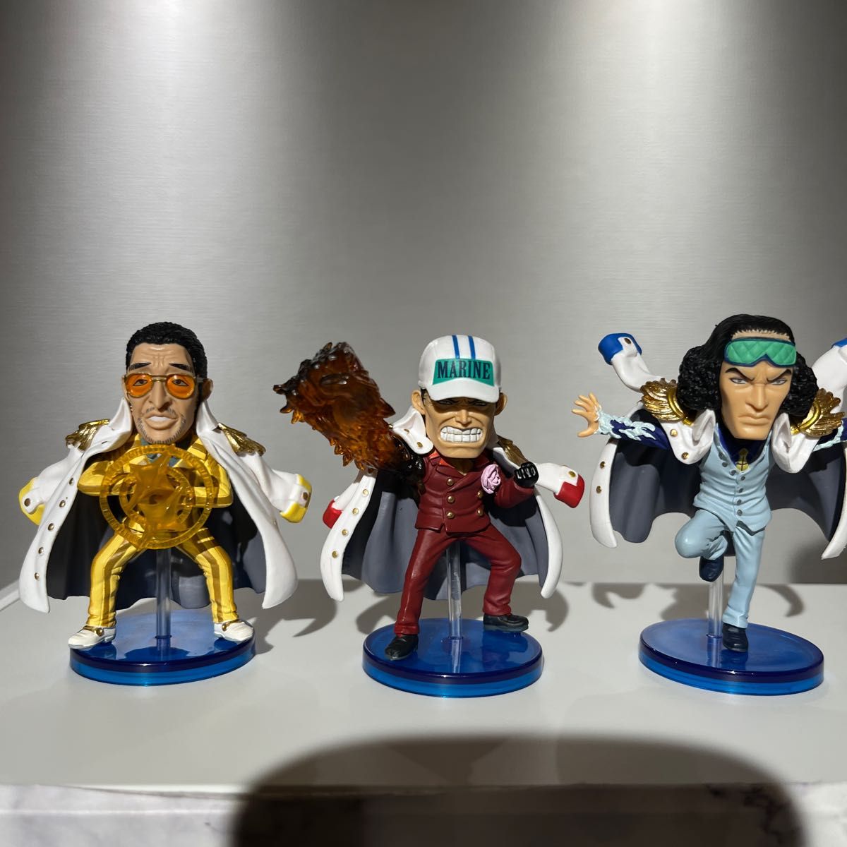 ワールドコレクタブルフィギュアマリンフォード2赤犬 青雉 黄猿 ワールドコレクタブルフィギュアマリンフォード2赤犬 青雉 黄猿