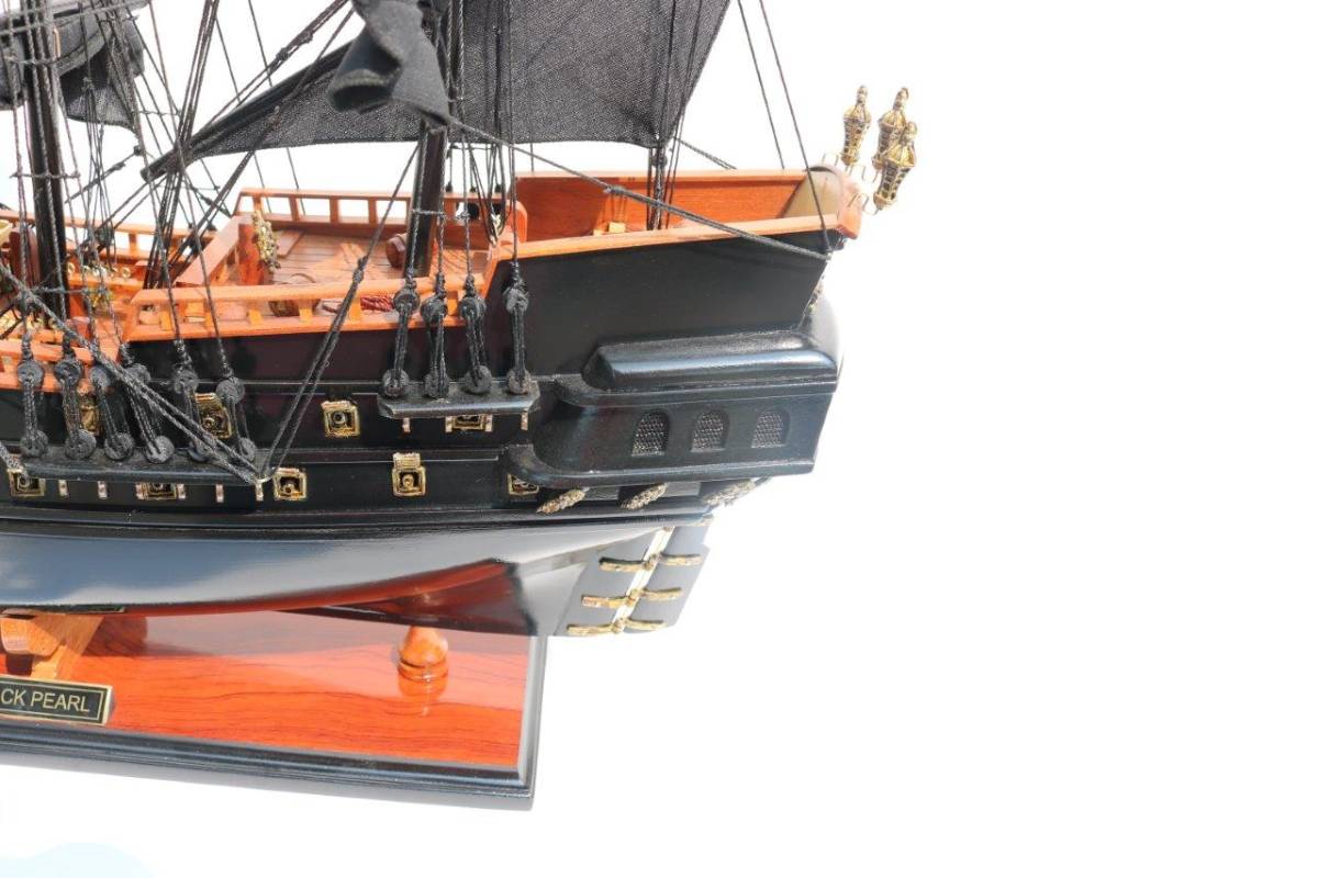 * new goods special price precise class wooden final product * Pirates boat BLACK PEARL 65cmL