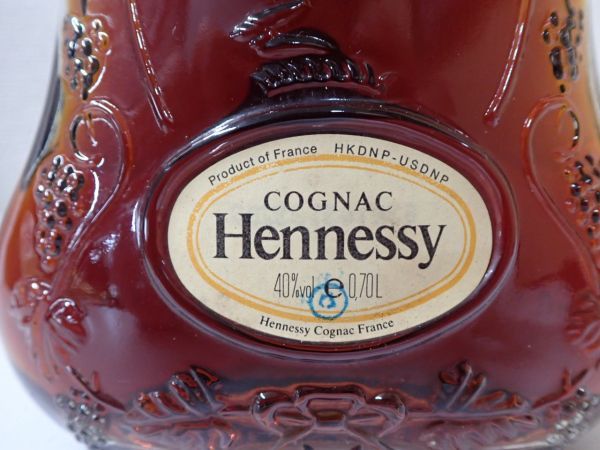 豊20HBH/A自〇HENNESSY XO ヘネシー コニャック ブランデー 金キャップ