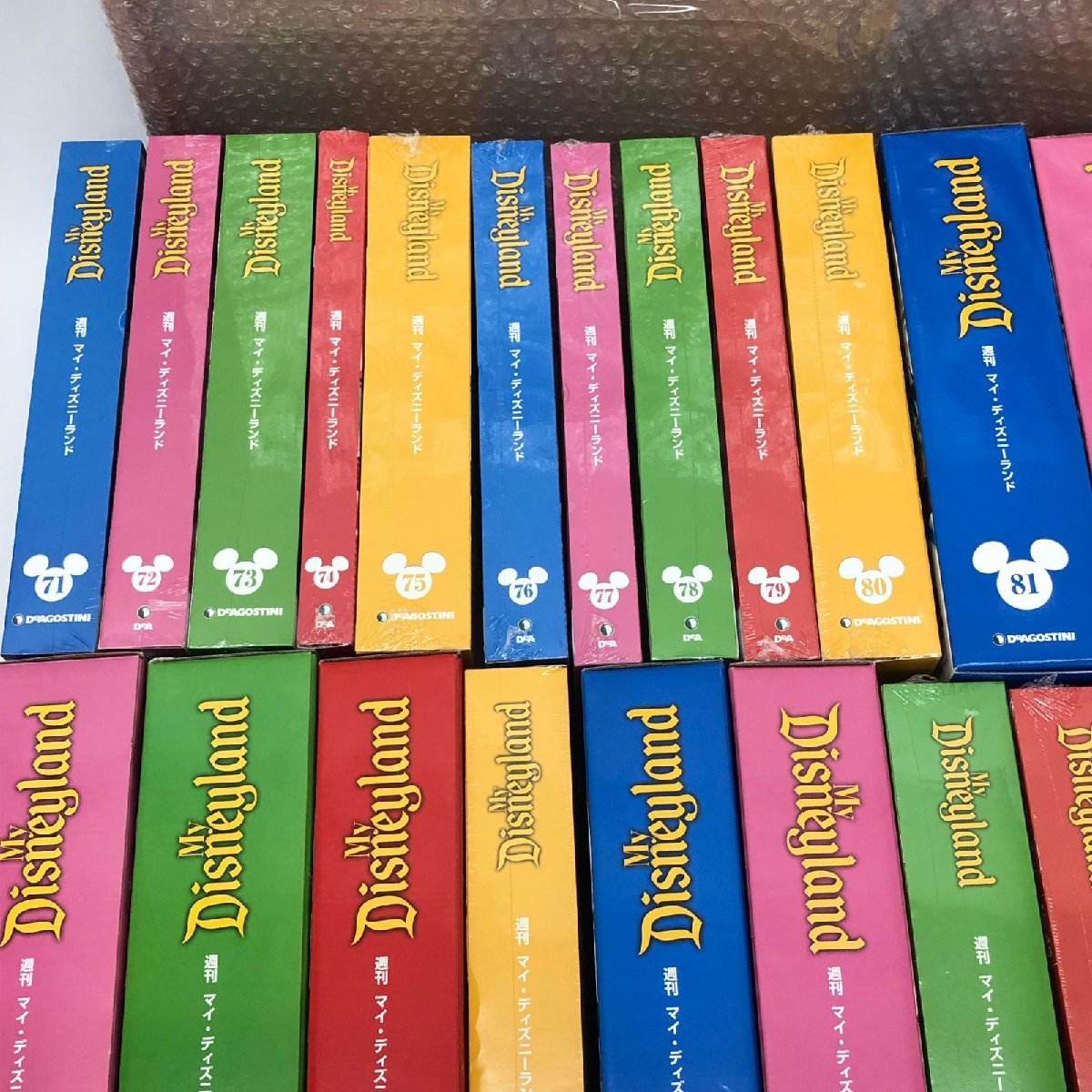 ☆デアゴスティーニ 週刊マイディズニーランド 1~100巻セット