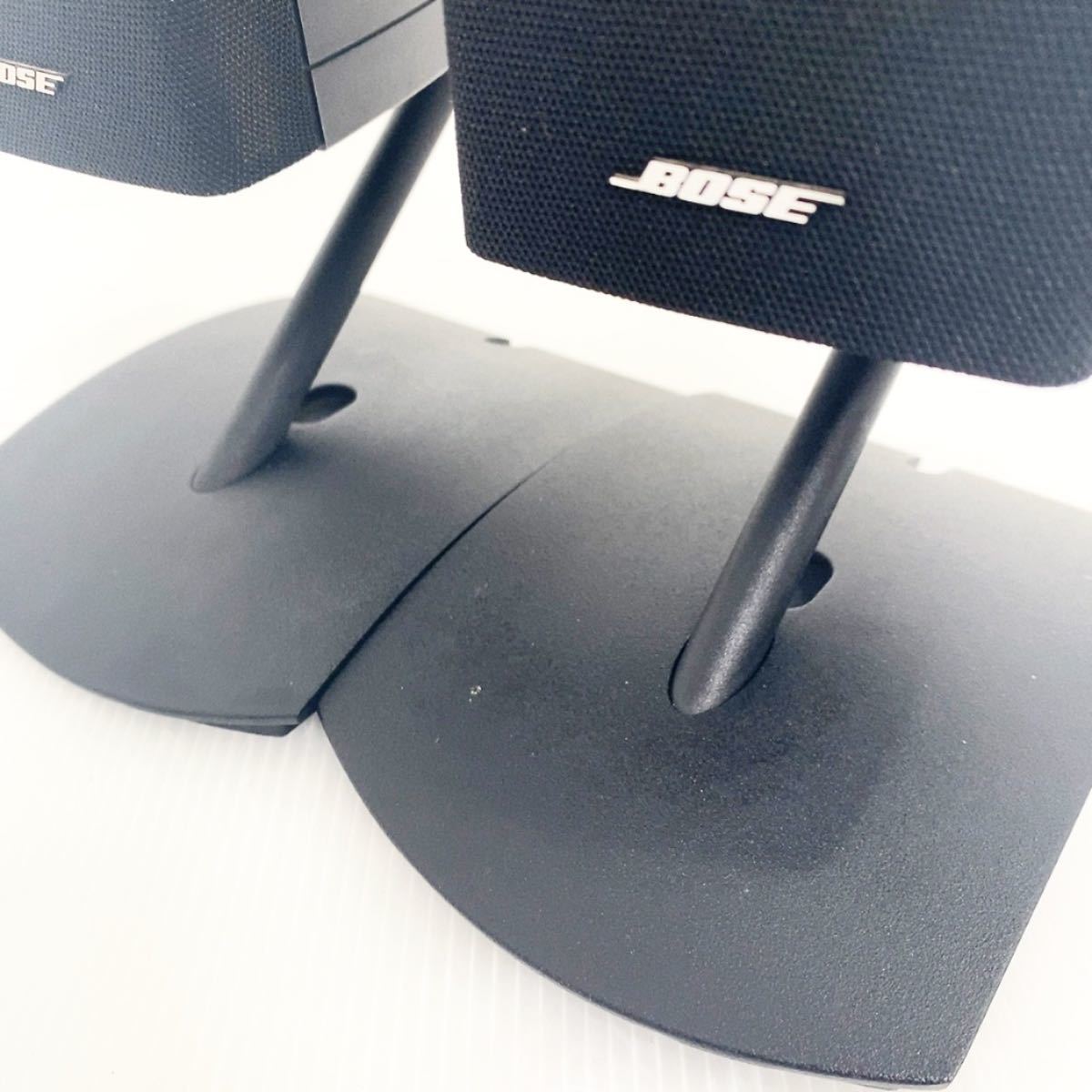 1250 BOSE ボーズ ダブルキューブ サテライトスピーカー スタンド付