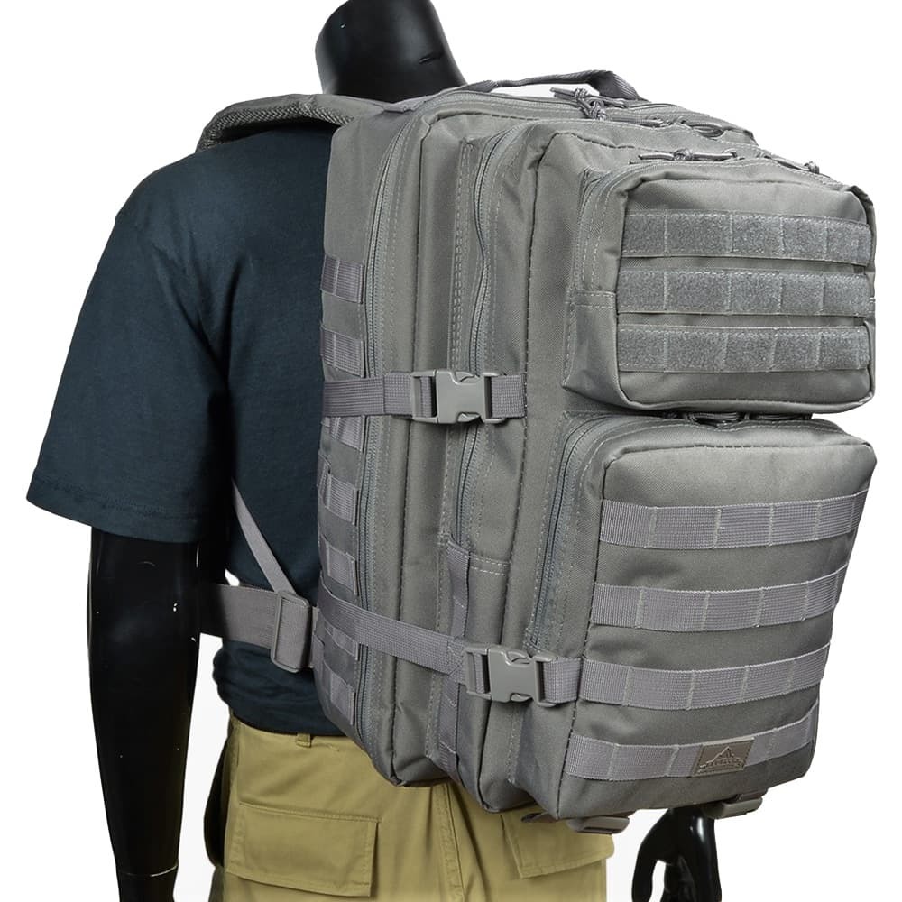 RED ROCK OUTDOOR GEAR バックパック Assault Pack 容量28L ポリエステル生地 80126 [ グレー ]