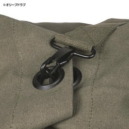 Rothco ダッフルバッグ 帆布 [ ブラック / Mサイズ ] ロスコ ミリタリー バックパック かばん カジュアルバッグ_画像6