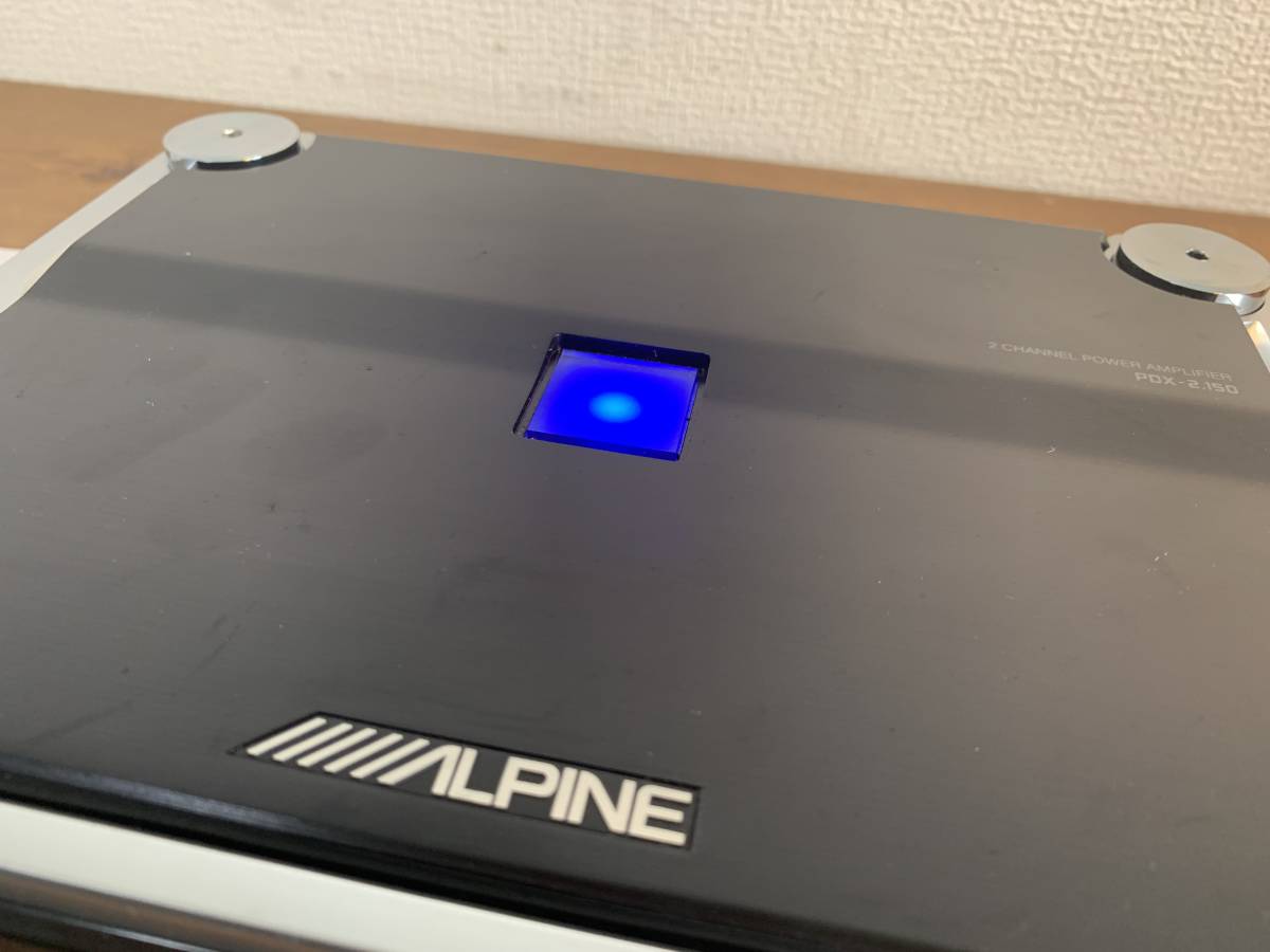 美品 ALPINE　アルパイン　２CH　パワーアンプ　PDX-2.150_画像3