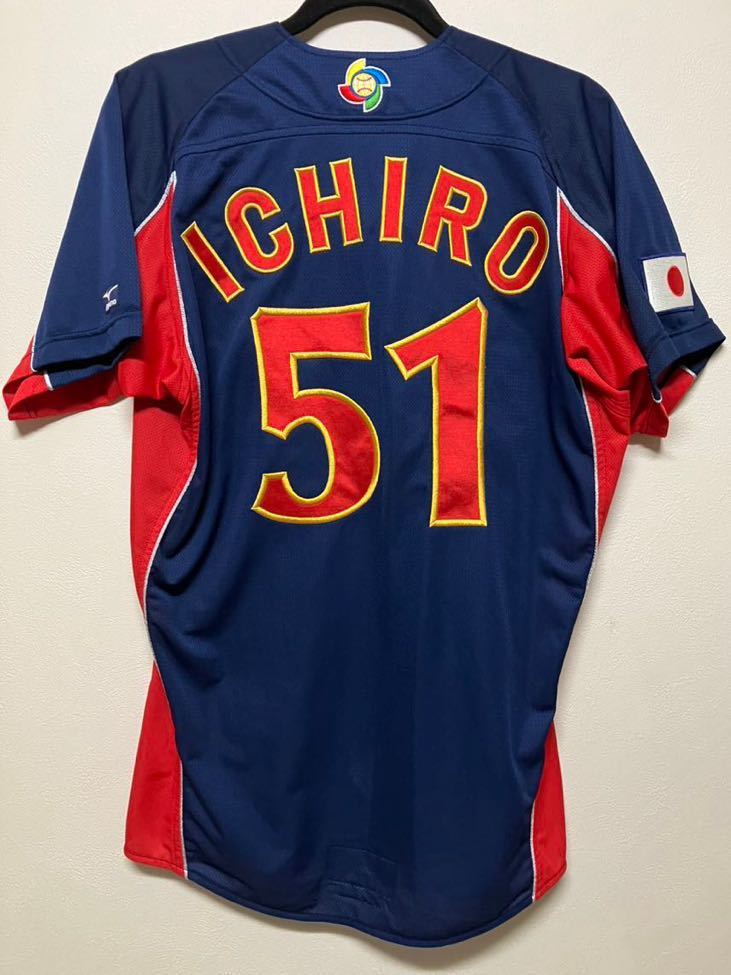 イチロー オーセンティック プロコレ ユニフォーム L WBC 日本 侍 ジャパン シアトル マリナーズ MLB オリックス ユニホーム_画像1