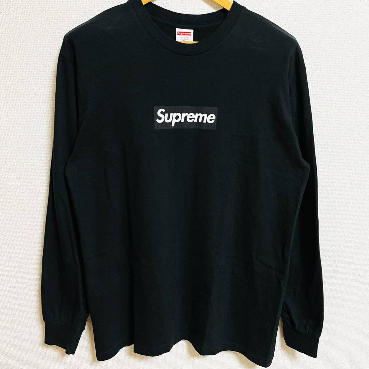 Supreme Box Logo L/S Tee Black M 20aw 2020年 黒 ブラック ボックス