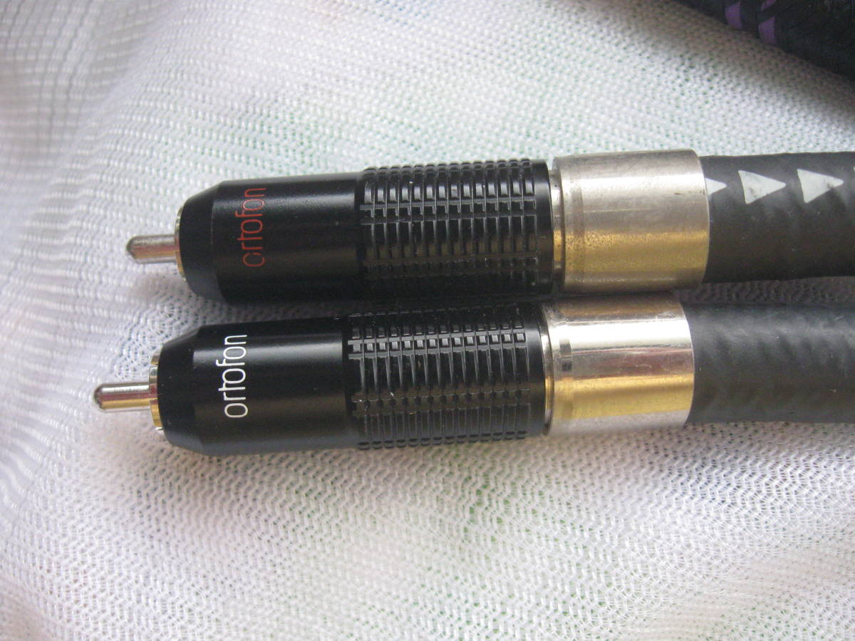 銘機! 超稀少品!! 超美品!!! ortofon (オルトフォン) RCAケーブル
