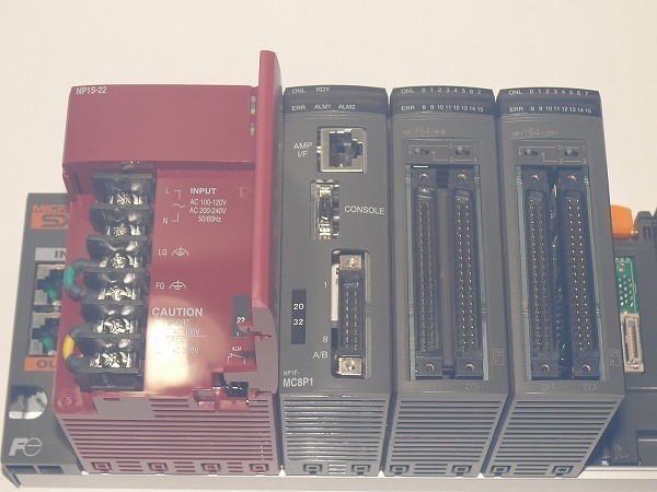 富士電機□PLC MICREX SX シーケンサ NP1S-22 NP1F-MC8P1-Z1 NP1X6406