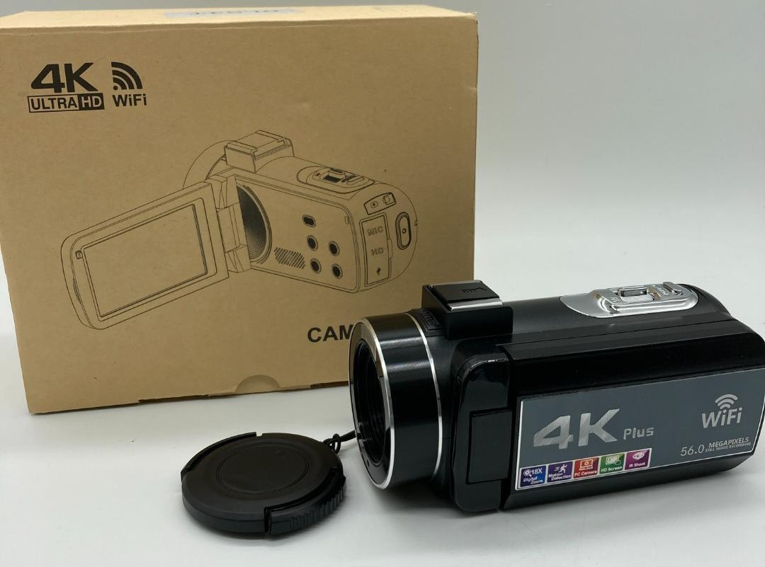 【美品】ビデオカメラ 4K 5600万画素 ベシックセット /Y2402-F2