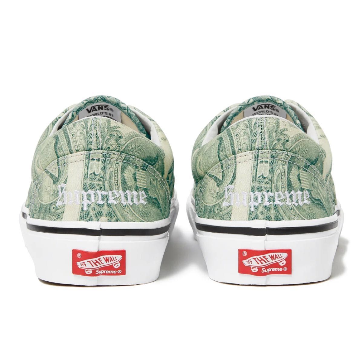 Supreme Vans Dollar Era 27.5cm  US9.5 新品　未使用　送料無料　バンズ　シュプリーム