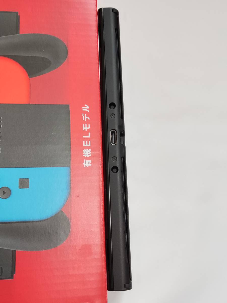 送料無料 動作確認済み Nintendo Switch 有機ELモデル ネオンブルー