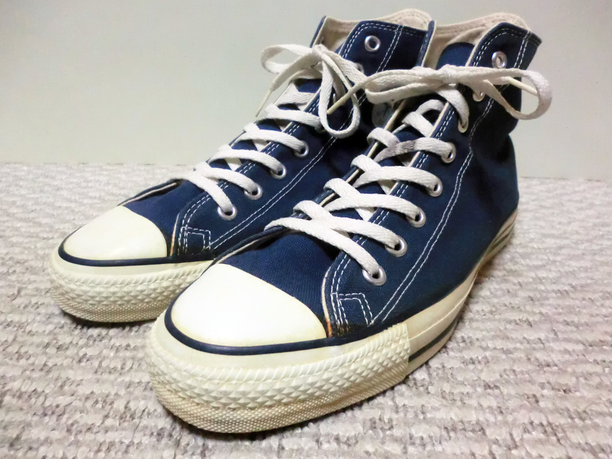 ♪米国製 Made in USA Converse ALL STAR HI NAVY コンバース