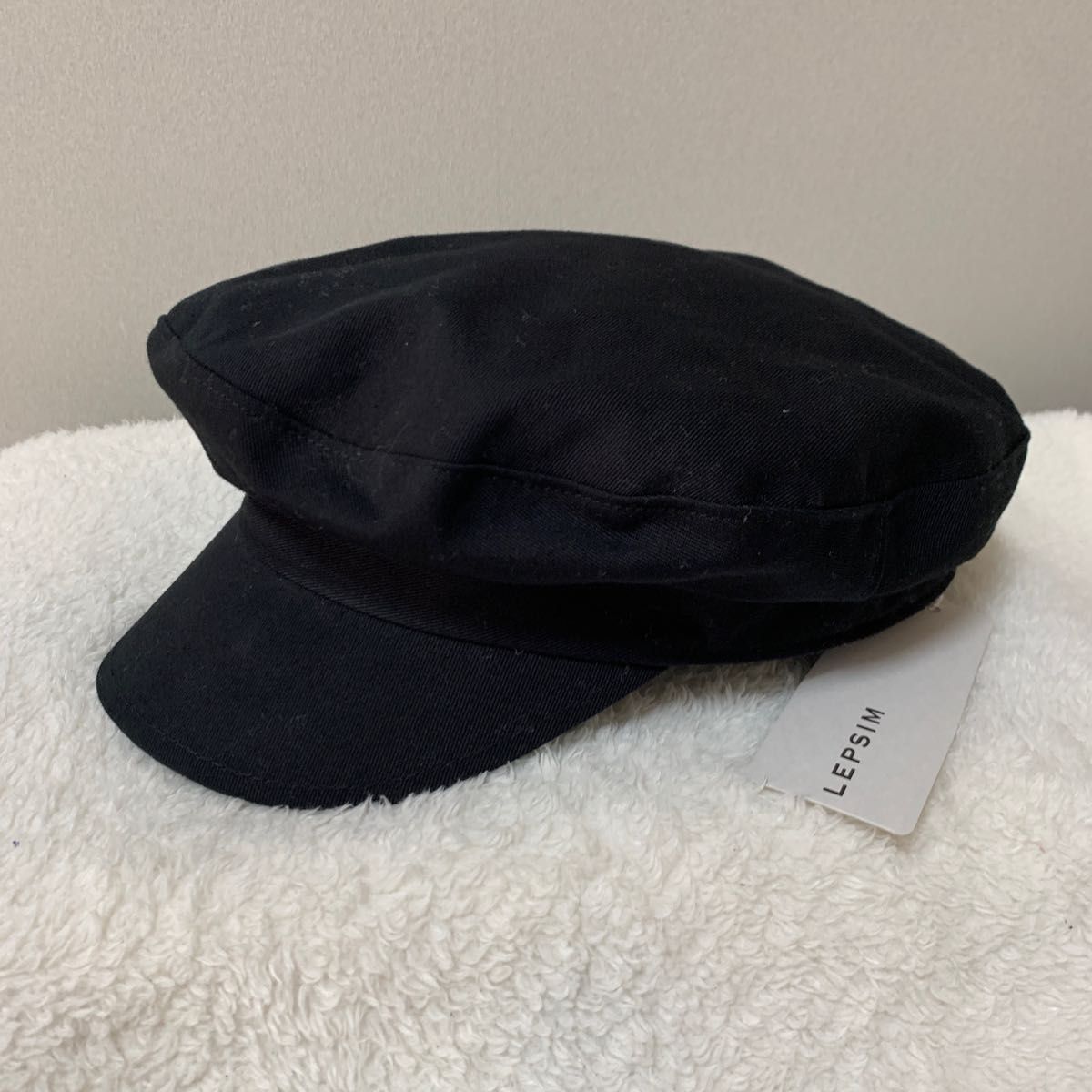 【新品タグ付き】LEPSIM マリンキャスケット