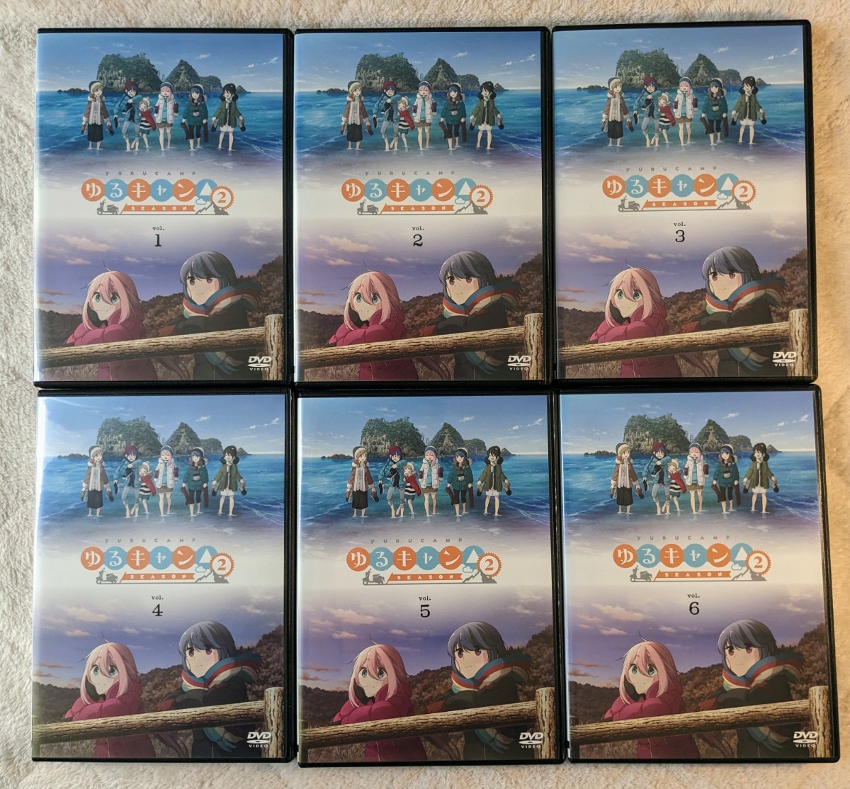 ゆるキャン + ゆるキャン SEASON2 [1期+2期] DVD 全12巻 全巻セット